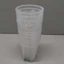 Orchid Pot 12-Pack: Clear Plastic 4.7-Inch Orchid Pots, Holes for Repotting, Indoor/Outdoor Flower Planter