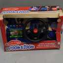 Melissa & Doug Vroom & Zoom, Interactive Wooden Dashboard, Racing Car Steering Wheel Toy, Lights & Sounds, Preschool Learning Toys for Girls & Boys 3+ - FSC Certified