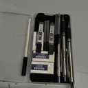 Nicpro 0.5 mm Art Mechanical Pencil Set in Storage Case, 3 PCS Metal Drafting Pencil Lead Pencil with 6 Tube HB Refills, 3 Erasers, 9 PCS Eraser Refills for Artist Writing, Drawing, Sketching