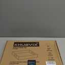 White Tray 2012" with Cut Handles - Spill Proof Decorative Tray is an Ideal Countertop Organizer for Living Rooms, Ottoman Coffee Tables, Offices, Kitchens & Serving Guests