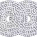 uxcell Diamond Polishing Pad 5-Inch 50 Grits Wet/Dry Grinding for Stone Concrete Marble Countertop Floor Only1pcs