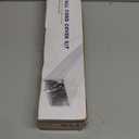 126in Cord Hider Kit, ZhiYo Wire Hiders for TV on Wall, Paintable Cable Management Kit, Wire Cover for Wall Mount TV, Grey Cable Raceway, Cord Cover Wall Wire Management Kit, 8xL15.7in W1.18in H0.67in (Large)