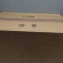 Amazon Basics 2-Door Top-Load Hard-Sided Dogs, Cats Pet Travel Carrier, Gray & Blue, 22.8"L x 15.0"W x 13.0"H