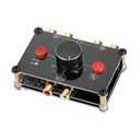 Little Bear MC102 Mini Audio Switcher, 2-Way 3.5mm AUX Stereo Passive Selector, AB Switch Box Splitter for PC/Player/Headphone/Amplifier/Speaker