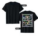 Cool Playmat Race Car Track On Back Dad Race car Mat T-Shirt S
