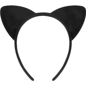 COCIDE Cat Ears Headbands Plastic Taylor Party Decorations Kitty Headbands for Girls Gabby Party Favors Birthday Supplies for Women Halloween Hair Accessories Hair Hoops Costume Black