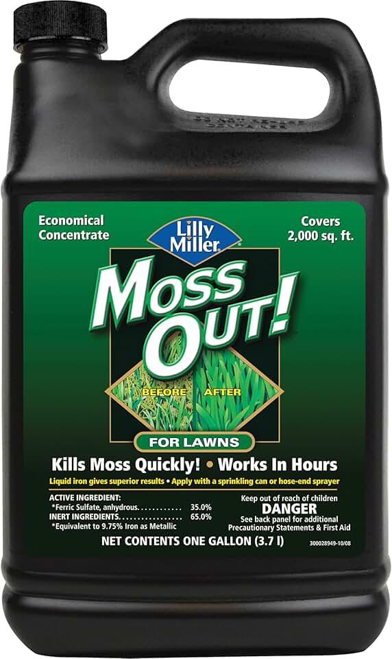 Lilly Miller Moss Out For Lawns Concentrate 1 Gallon- 10009156, Neutral