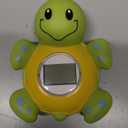 Baby Bath Thermometer, Digital Water Temperature Thermometers with 3 Color Backlit and Temperature Warning, Safety Bath Tube Thermometers Floating Toy for Infant, Toddler (Tortoise)