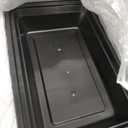 50 Pack (100-Piece) 32 oz Meal Prep Containers Reusable with Easy Open Lids, Sturdy Leakproof Food Safe, Microwave Freezer Dishwasher Safe, To Go Take Out Plastic Food Storage Pans with Lids, Black