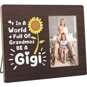 Gigi Gifts for Grandmas Picture Frame from Gandkids, 4x6 Inch Photo