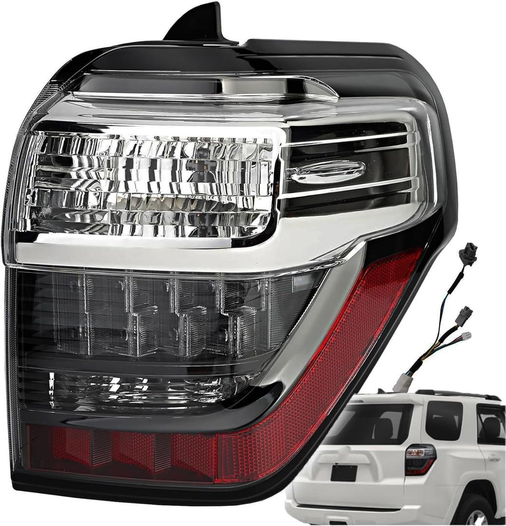 LED Taillights - Brake Tail Lights Compatible with 2014-2023 Toyota 4Runner - Replace 8155135402 8155135400 TO2819152 - Rear Right Passenger Side RH