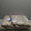 AddGrace Chair Cushions for Dining Chairs Set of 4 Kitchen Seat Cushions with Ties and Non Slip Backing Tufted Indoor Seat Pad for Kitchen Dining Room 18" x 17" x 3" Coffee