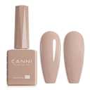CANNI Nude Gel Nail Polish, 1Pcs Light BroWn Gel Polish Grey Color High Gloss Soak Off U V French Nail Manicure Salon DIY