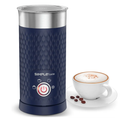 SIMPLETASTE Milk Frother, 4in1 Electric Milk Steamer, Automatic Warm and Cold Foam Maker and Milk Warmer for Latte, Cappuccinos, Macchiato