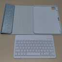 Akkerds for iPad A16 Case with Keyboard -7 Colors Backlit Keyboard for iPad 10th Generation/iPad Air 11 Inch -Wireless Folio Cover for iPad Air 10.9 Inch/iPad Pro 11 Inch 2022/2021/2020-Shiny Blue