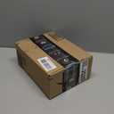 Coutgo Womens Slingback Kitten Heels Low Heel Dress Shoes Closed Pointed Toe Metal Chain Office Work Pumps, Black, Size 7