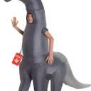 Morph Diplodocus Inflatable Costume, Inflatable Dinosaur Costume Adult, Blow Up Dinosaur Costume Adult, Blow Up Costumes for Adults