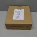 Deco Brothers Makeup Mirrors with Stand, 8 Inch Double Sided with 7X Magnification, Nickel