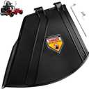 138-7502 Deflector Shield Compatible with Exmark Quest E S Series & Toro 74690 74691 74694 74695 75743 Mower, Fits Models QZE725GKC42200 QZE725GKC50200 QZS735GKC54200 QZS708GEM54200