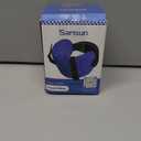 Travel Pillows for Airplanes, Airplane Pillow for Long Flight, Airplane Head Strap with Eye Mask for Sleep, Travel Neck Pillow for Car Road Trip, 360 Support Headrest, Stop Bobblehead, Black