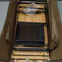 Giikin Kitchen Countertop Organizer, 2 Tier Spice Rack Organizer for Pantry, Kitchen Counter Shelf Wood Coffee Station Organizer (Brown, M)