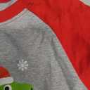 Geoyune Toddler Boy Girl Christmas Sweatshirt Kids Holiday Xmas Santa Dino Pullover Crewneck Tops 5T