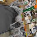 JOYIN Halloween Outdoor Decorations Giant Spider, Scary Large Spider Props for Yard Lawn Halloween Outside Decor and Indoor Party Decor, Gray (Standing Height is 15 inches)