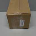 Disposable Espresso Cups with Lids - 4 Oz - 50 Sets - Kraft Coffee Print - Small To Go Paper Cups with Tops for Home Office or Party