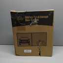 Sliding Garage Door Screen 2 Car with Track Closure,16x7Ft Garage Door Retractable Privacy Curtain Keep Annoying Animals Out Easy Install Heavy Duty Fiberglass Mesh Net for 2 Car Opening Garage