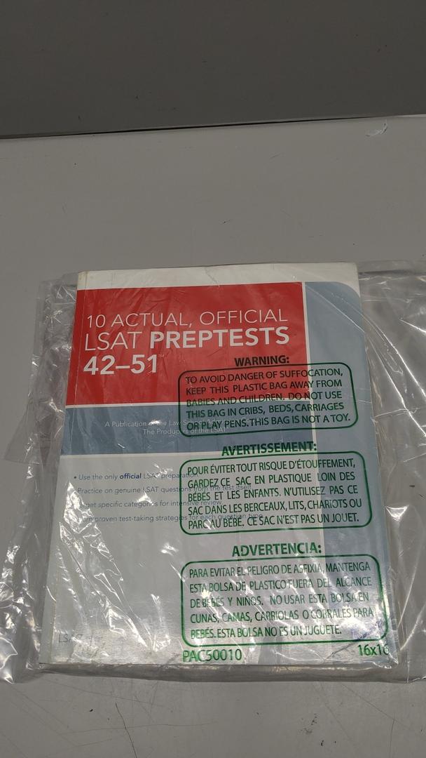 10 Actual, Official LSAT Preptests 4251 (Paperback)