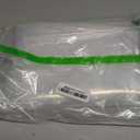 EurCross 9G Clear Shower Curtain Liner 72 x 78 inches Long with 5 Magnet Weights, Heavy Duty Weighted Premium PEVA Plastic Shower Curtain Liner with 12 Hooks for Bathroom