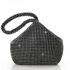 BABEYOND Women's Rhinestone Clutch Evening Bags Sparkly Glitter Triangle Purse for 1920s Party Prom Wedding: Handbags: Amazon.com