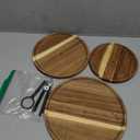 3 Tier Cupcake Stand, Wood Tiered Serving Tray Cupcake Tower, Serving Stand Display Dessert Cookie Candy Buffet Holder for Home Tea Party, Wedding, Farmhouse Decor, Tea Party Decor, Kitchen Decor