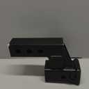 2" Hitch Receiver, Trailer Hitch Extender Riser Hitch Adapter with 4 inch Drop/Rise Attaches to Class 3 or 2 Hitch Receiver with Pin and Clip