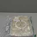 Divided Serving Tray with Lid and Handle - Snackle Box Charcuterie Container for Portable Snack Platters - Clear Organizer for Candy, Fruits, Nuts, Snacks - Perfect for Party, Entertaining (White)