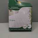 GRT Queen Mattress Protector Waterproof, Rayon from Bamboo, Cooling Quilted Fitted Mattress Pad, Noiseless Waterproof Mattress Cover, fits up to 21" Deep, Dust Proof White