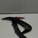 Rear Bumper Spoiler,ABS Rear Bumper Air Vent Cover Spoiler Lower Side Air Vent Frame Cover Trim for Benz C Class W206 Line 2021 and (Glossy Black)