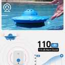 Pool Alarm, Floating Pool Safety Alarms for Inground & Above Ground Pools Loud 110dB Alert, Adjustable Sensitivity, Protection for Kids & Pets (Blue)