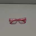 livho Oversized up to 99% Blue Light Blocking Glasses for Woman - Rectangle Fashion Glasses for Computer, Chic Preppy Frame (Light Pink Leopard Legs)