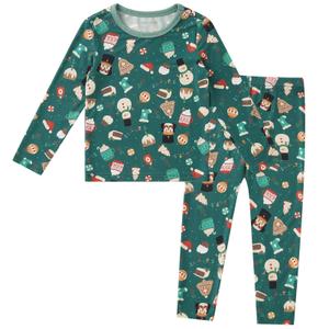 pureborn Baby Toddler Kids Viscose from Bamboo Pajamas Set Pjs 2pcs 18M-8Y