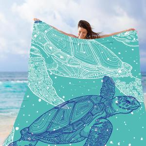 Packable Waterproof Picnic Blanket, Waterproof Beach Blanket Sandproof with Stakes, Large Foldable Beach Blanket Waterproof Sandproof, Sand Free Waterproof Beach Mat, 79x83 Inches, 78 inches by 83 inches
