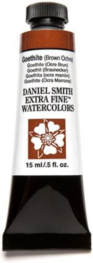 Daniel Smith Extra Fine Watercolor 15ml Paint Tube, Goethite-Brown Ochre (284600144), 0.5 Fl Oz (Pack of 1)