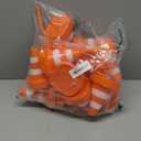 ALINK 12 Pack Construction Cone Cups with Straws, 10 oz Race Car Traffic Cones Party Favor Cups for Kids Party, Construction Traffic Theme Racing Car Hotwheels Birthday Party Supplies