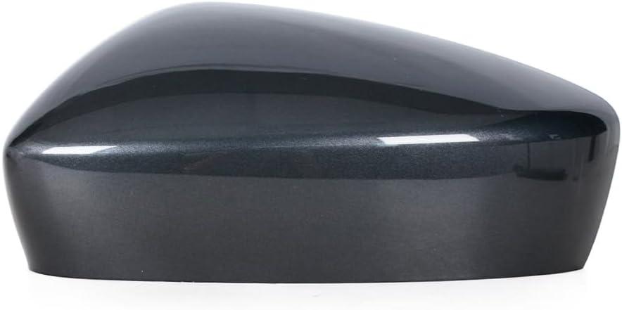Left Driver Side Mirror Cover Cap Compatible with Mazda 3 M3 Axela 2014-2016 Gray
