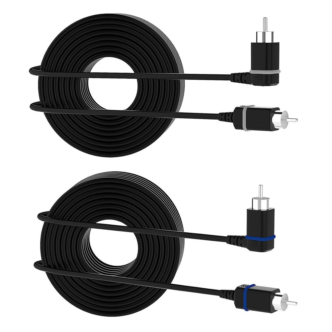 for Vizio Satellite Speaker Cable,Extension Cord Compatible with Vizio V51 M51 SB3651 SB36514 SB4051 SB4251 Satellite Speaker (26FT) (Blue+Grey)