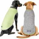 KYEESE 2Pack Dog Shirts Sun Protection Quick Dry Dog T Shirt Stretchy Sleeveless Pet Vest Lightweight Pet Clothes Soft Tank Top with Reflective Label,( XXX-Large)
