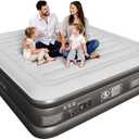 CHILLSUN 2026 Upgraded King Air Mattress with Built in Pump, 18" Raised Comfort Blow up Mattress, Luxury Air Bed Inflatable Mattress for Guests Home& Camping, Colchones Inflables 800lbs Max