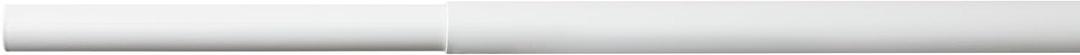 ClosetMaid 2052 SuperSlide Adjustable Hanging Rod, 6' to 8', White