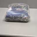 Runner Rug for Kitchen 2'6"x8' Washable Rugs with Rubber Backing Soft Floral Peacock Floral Animal Carpet Runner for Kitchen, Laundry, Bedroom, Bathroom (Cobalt Blue)