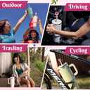 4 x 6-Pack Silicone Straw Covers compatible with Stanley 30oz & 40oz Tumblers and Water Bottle  Reusable Straw Caps & Toppers, Dust-Proof, Pink Cute Stanley Cup Accessories